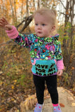 All Sizes Color Blocked Hoodie Grow With Me Hoodie - PDF Apple Tree Sewing Pattern (bonus extended sizes included)