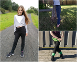 All sizes Bunny Bottoms- Grow with Me Drop Crotch joggers - PDF Apple Tree Sewing Pattern (bonus extended sizes included)