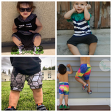 All Sizes Grow with Me Shorty Shorts & Skort - PDF Apple Tree Sewing Pattern (bonus extended sizes included)